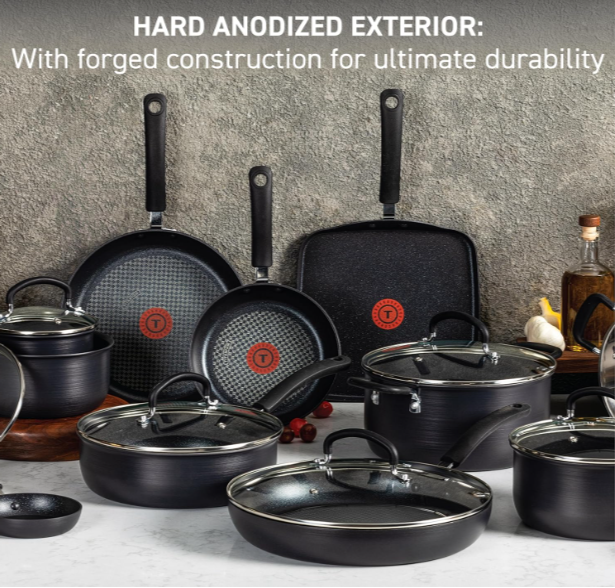 Nonstick Pots and Pans Set 2 Piece, Nonstick Cookware Set - Image 3