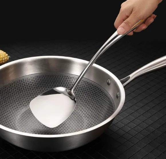 18/10 Stainless Steel Kitchen Utensils Set - 9 PCS Shining Cooking Tools - Image 6