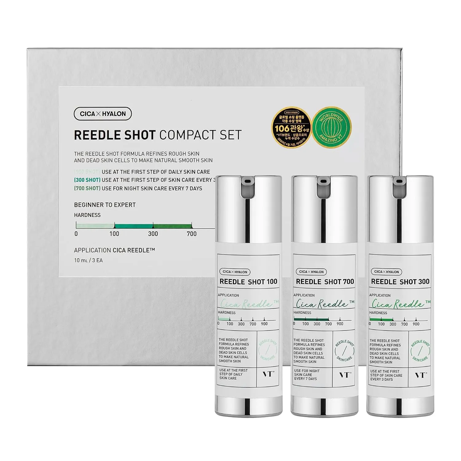 VT COSMETICS Reedle Shot Compact Set