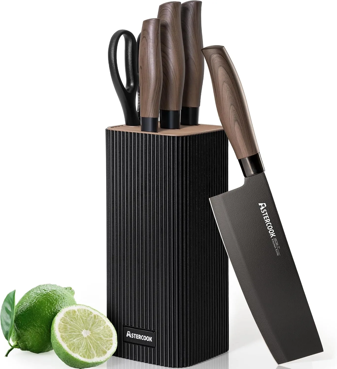 Astercook Knife Set, 6-Piece Kitchen Knife Set