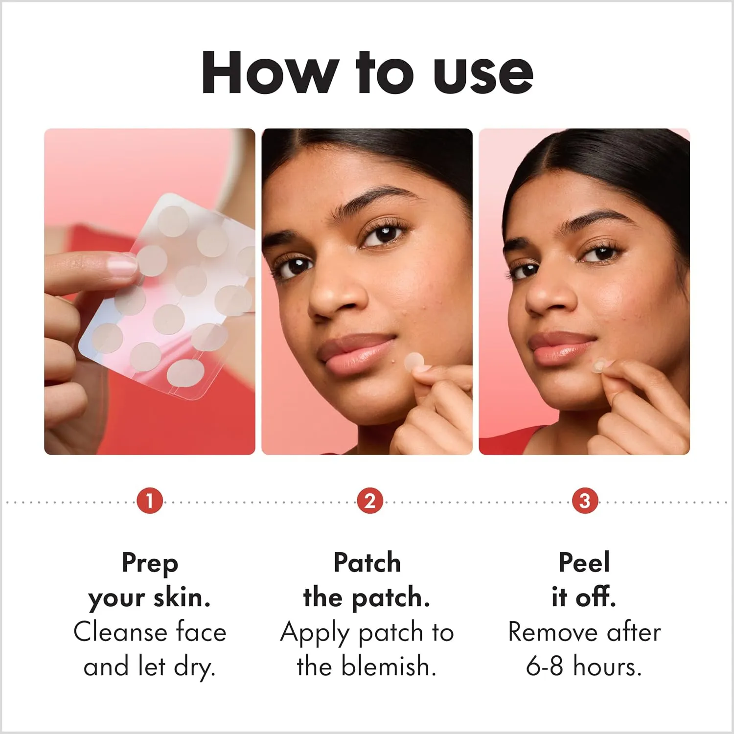 Mighty Patch Hero Cosmetics Original Nighttime Acne Pimple Patches, 36 Ct - Image 2